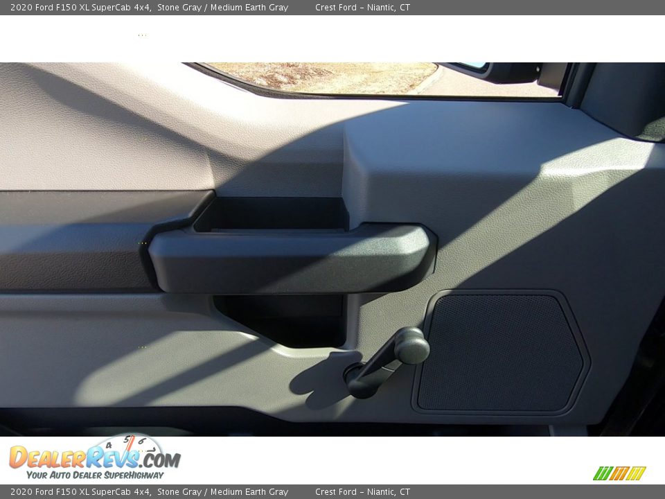 2020 Ford F150 XL SuperCab 4x4 Stone Gray / Medium Earth Gray Photo #12