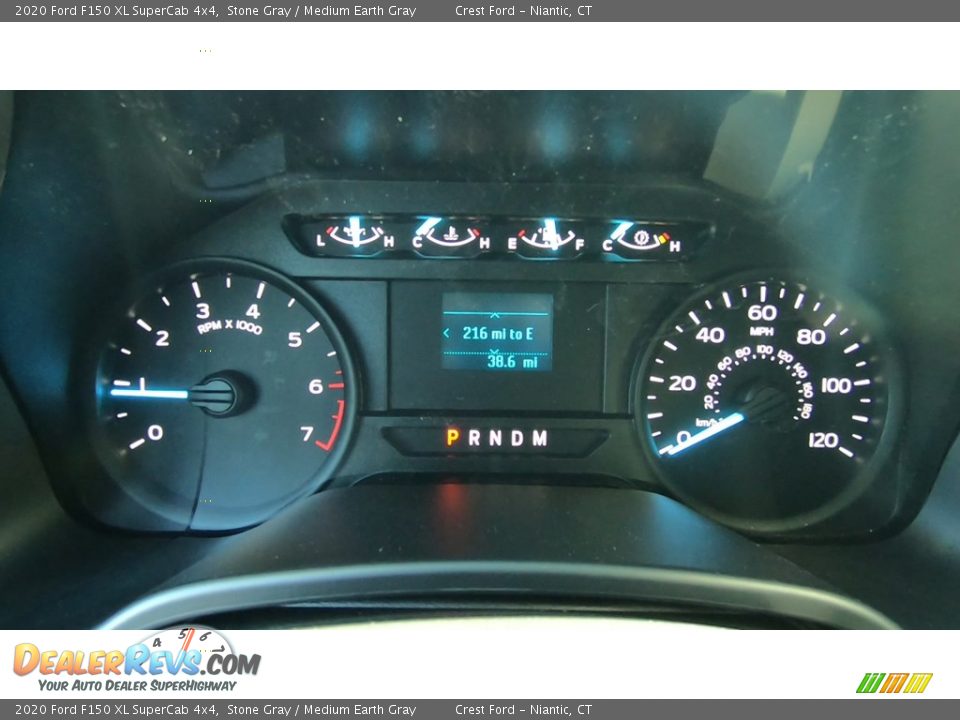 2020 Ford F150 XL SuperCab 4x4 Stone Gray / Medium Earth Gray Photo #13