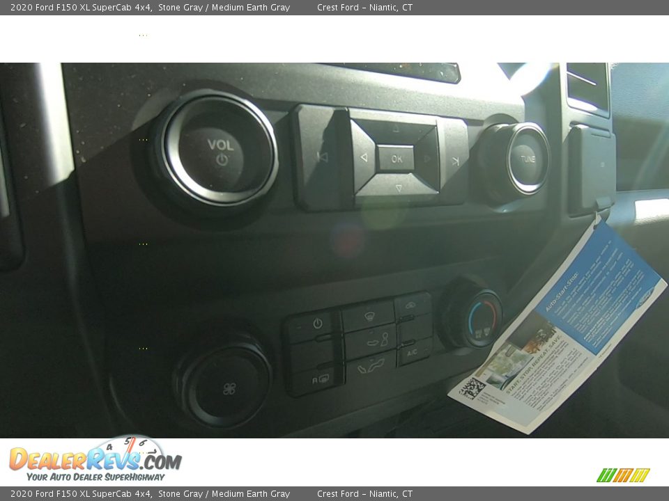 2020 Ford F150 XL SuperCab 4x4 Stone Gray / Medium Earth Gray Photo #15