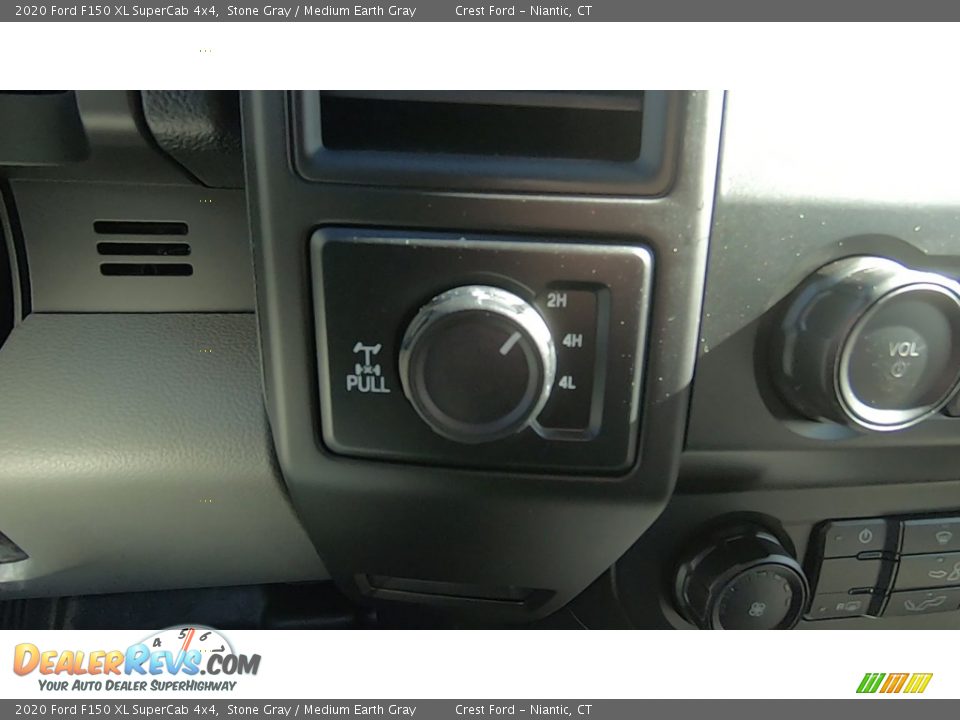 2020 Ford F150 XL SuperCab 4x4 Stone Gray / Medium Earth Gray Photo #16