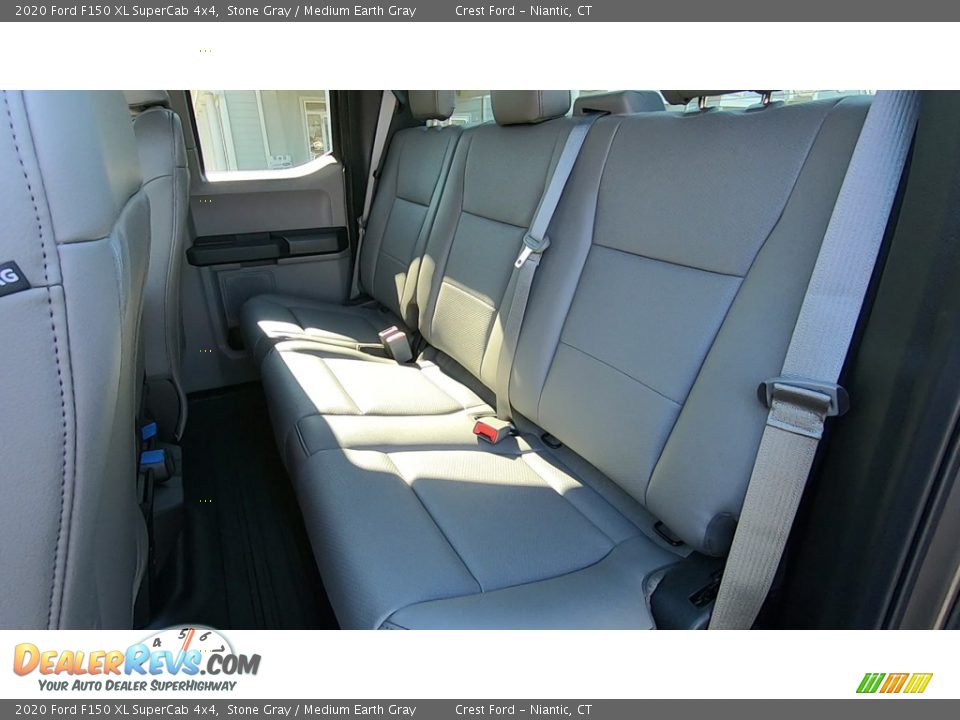2020 Ford F150 XL SuperCab 4x4 Stone Gray / Medium Earth Gray Photo #17