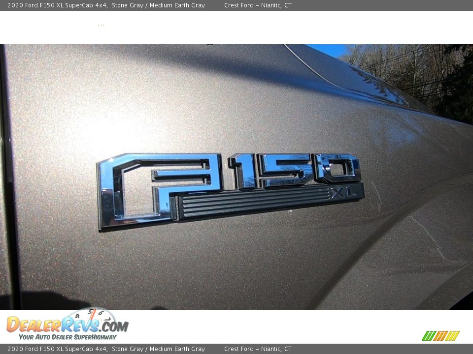2020 Ford F150 XL SuperCab 4x4 Stone Gray / Medium Earth Gray Photo #25