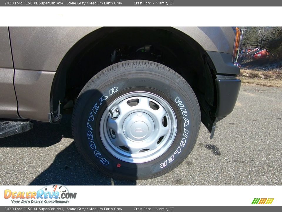 2020 Ford F150 XL SuperCab 4x4 Stone Gray / Medium Earth Gray Photo #26
