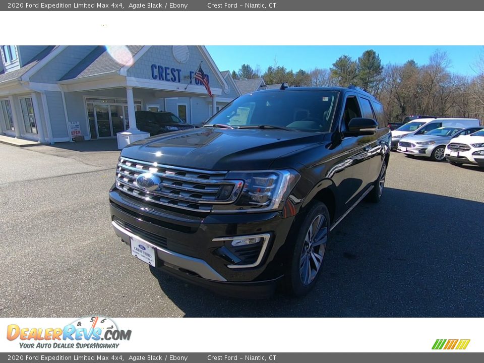2020 Ford Expedition Limited Max 4x4 Agate Black / Ebony Photo #3