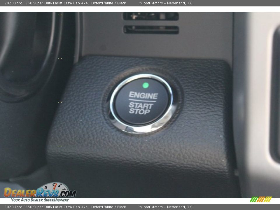 2020 Ford F350 Super Duty Lariat Crew Cab 4x4 Oxford White / Black Photo #17