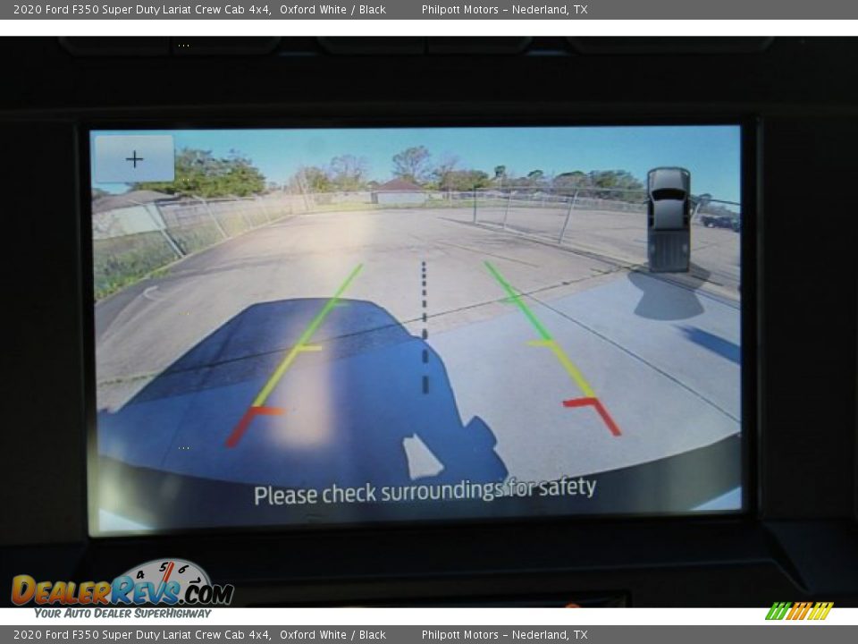 2020 Ford F350 Super Duty Lariat Crew Cab 4x4 Oxford White / Black Photo #18