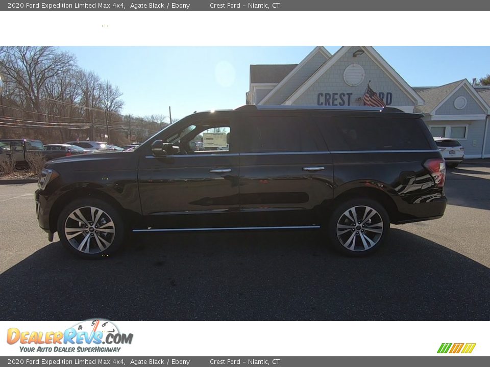 2020 Ford Expedition Limited Max 4x4 Agate Black / Ebony Photo #4