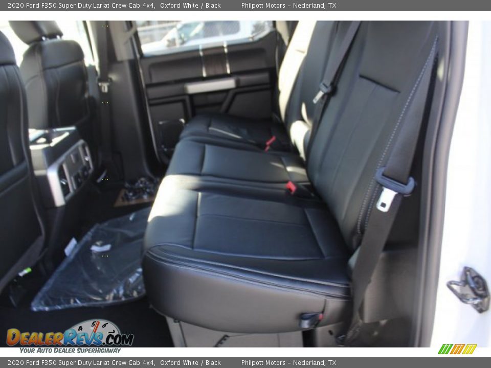 2020 Ford F350 Super Duty Lariat Crew Cab 4x4 Oxford White / Black Photo #20