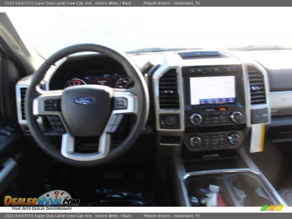 2020 Ford F350 Super Duty Lariat Crew Cab 4x4 Oxford White / Black Photo #21