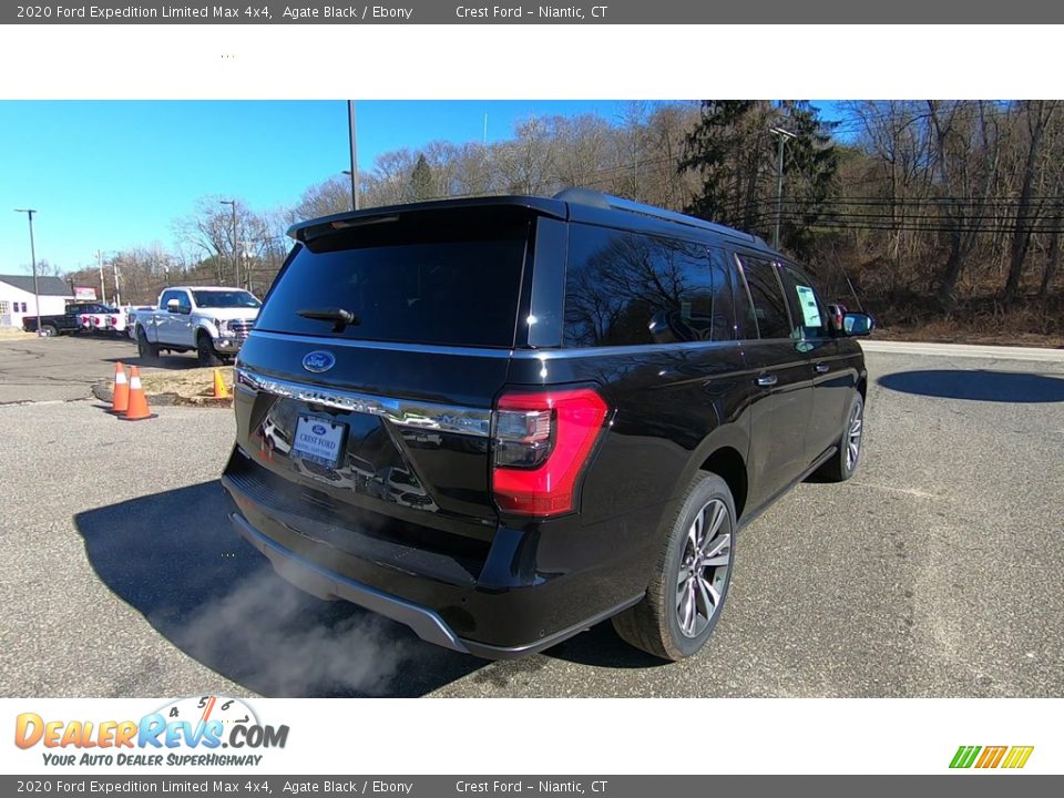 2020 Ford Expedition Limited Max 4x4 Agate Black / Ebony Photo #7