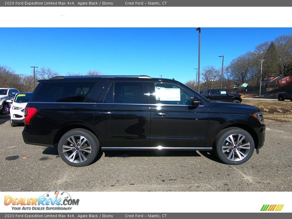 2020 Ford Expedition Limited Max 4x4 Agate Black / Ebony Photo #8