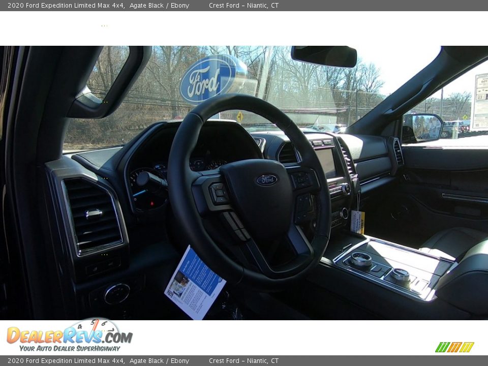 2020 Ford Expedition Limited Max 4x4 Agate Black / Ebony Photo #10