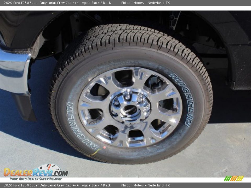2020 Ford F250 Super Duty Lariat Crew Cab 4x4 Agate Black / Black Photo #5