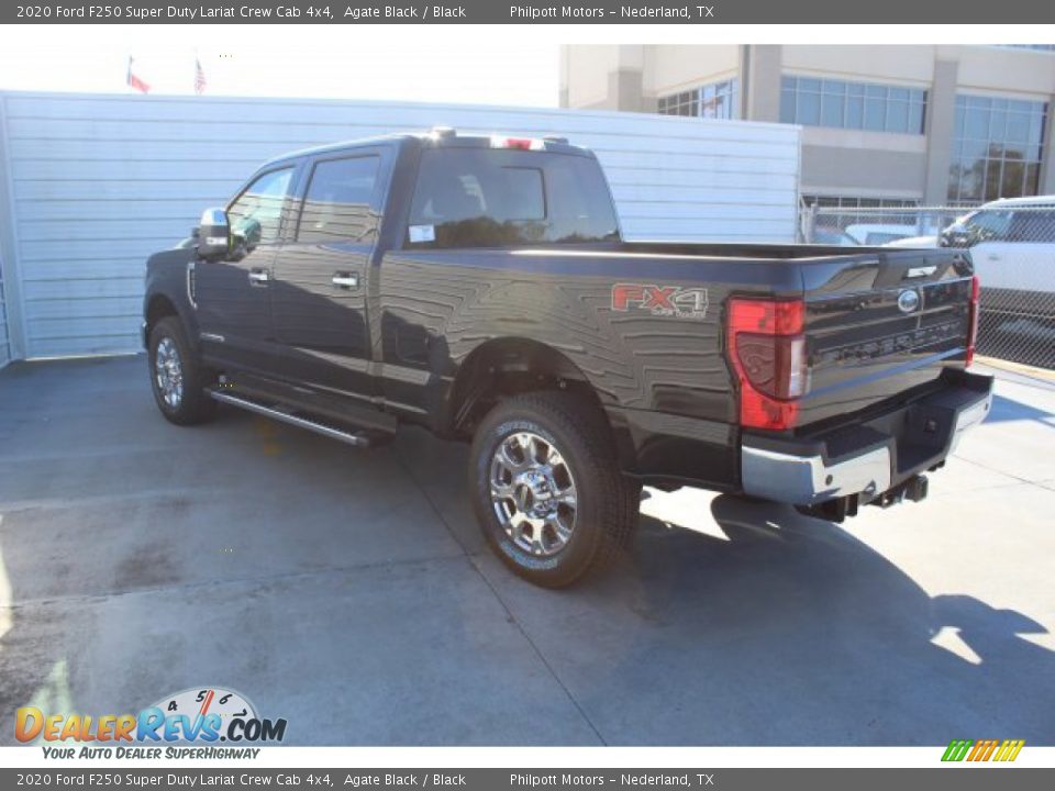2020 Ford F250 Super Duty Lariat Crew Cab 4x4 Agate Black / Black Photo #6