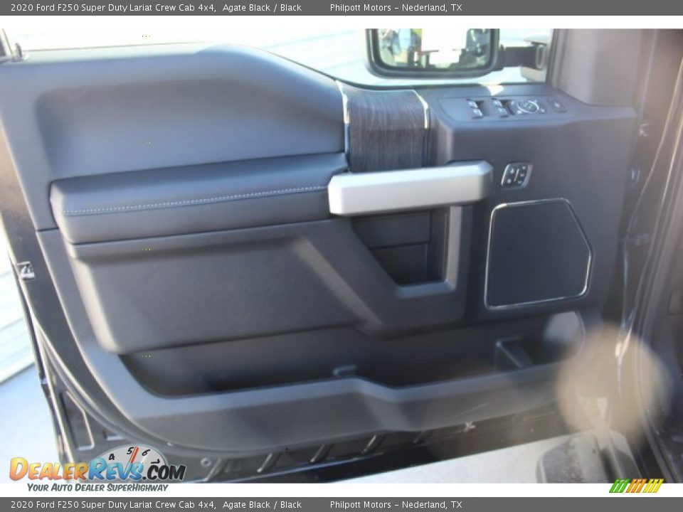2020 Ford F250 Super Duty Lariat Crew Cab 4x4 Agate Black / Black Photo #9