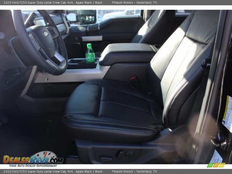 2020 Ford F250 Super Duty Lariat Crew Cab 4x4 Agate Black / Black Photo #10
