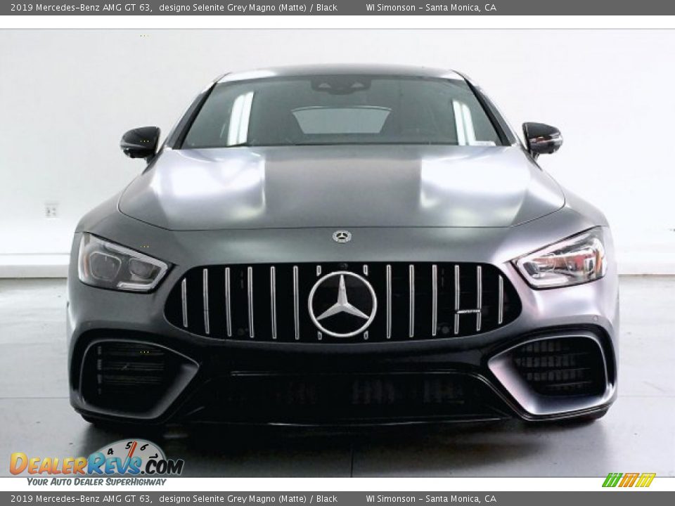 2019 Mercedes-Benz AMG GT 63 designo Selenite Grey Magno (Matte) / Black Photo #2