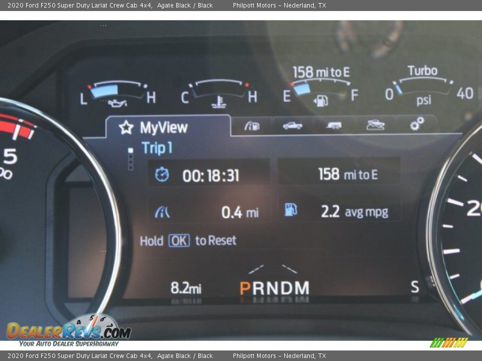 2020 Ford F250 Super Duty Lariat Crew Cab 4x4 Agate Black / Black Photo #14