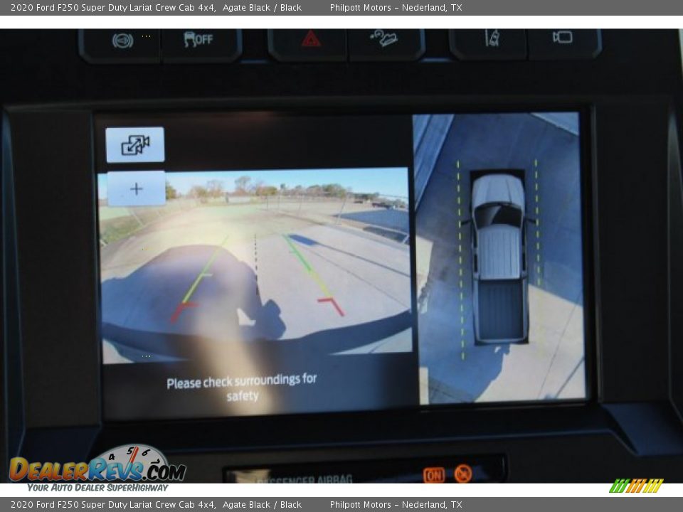 2020 Ford F250 Super Duty Lariat Crew Cab 4x4 Agate Black / Black Photo #17