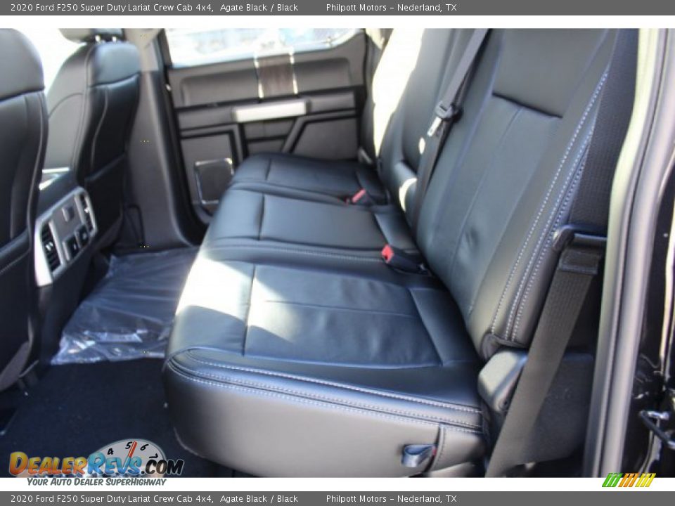 2020 Ford F250 Super Duty Lariat Crew Cab 4x4 Agate Black / Black Photo #19