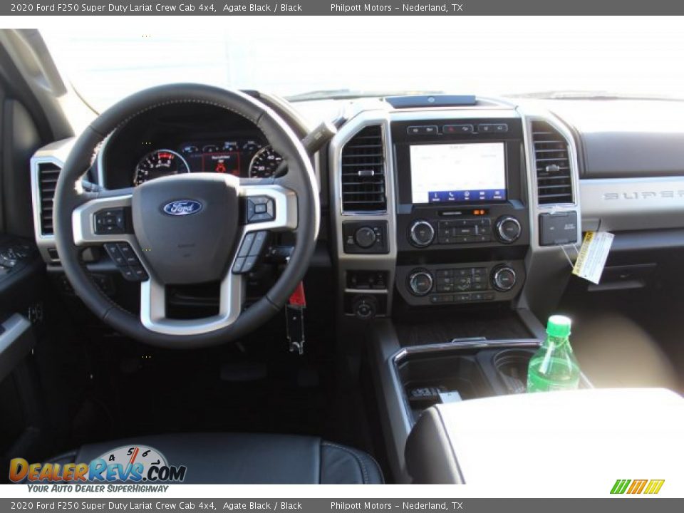 2020 Ford F250 Super Duty Lariat Crew Cab 4x4 Agate Black / Black Photo #20
