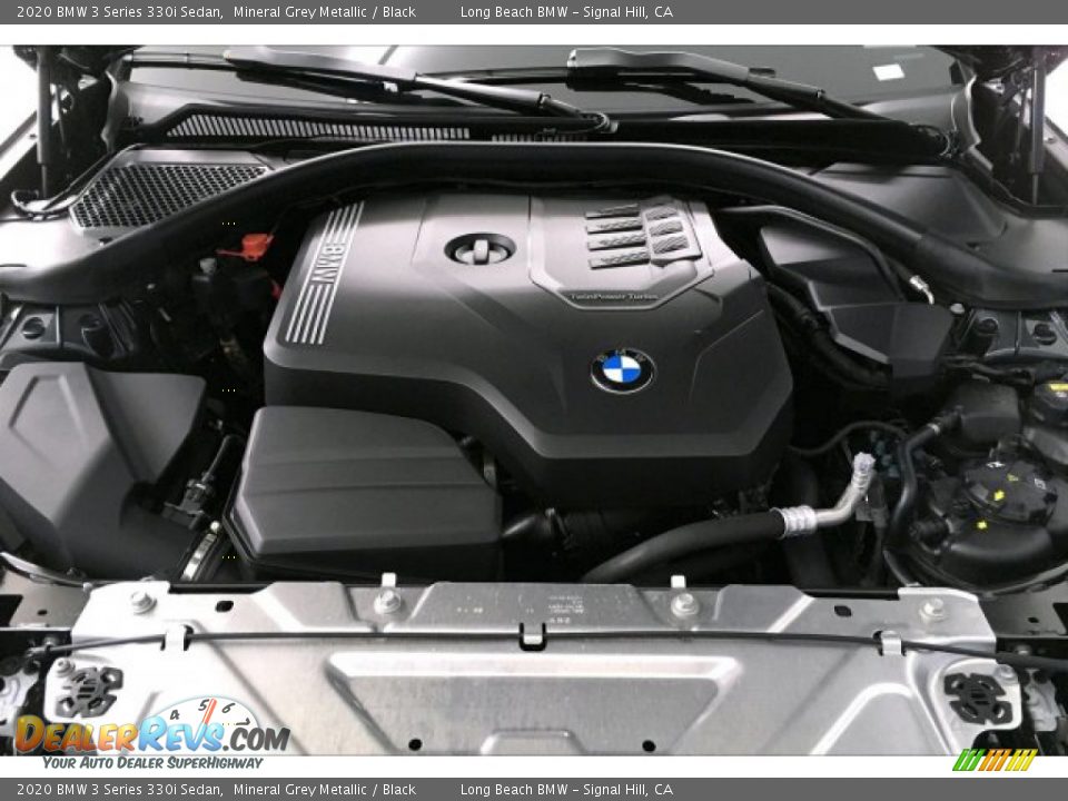 2020 BMW 3 Series 330i Sedan Mineral Grey Metallic / Black Photo #9