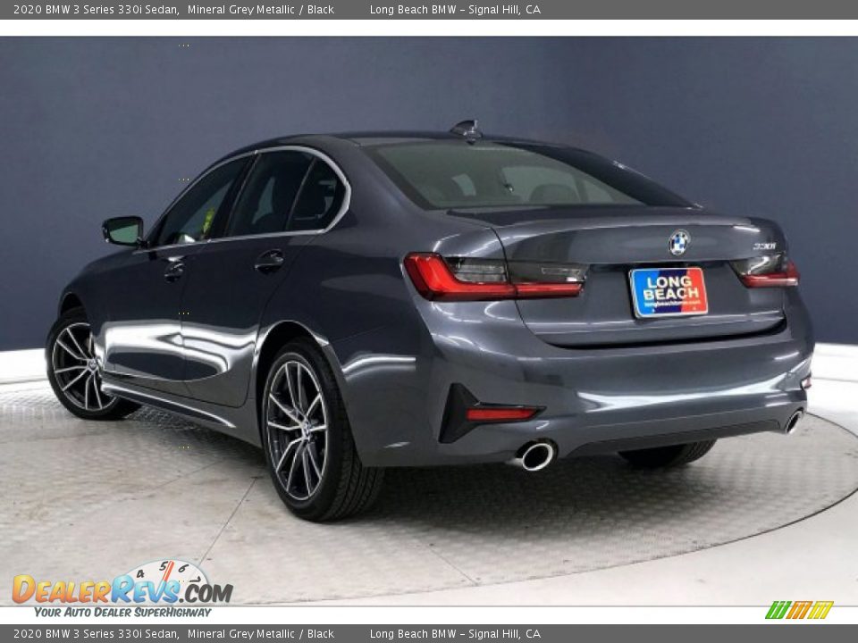 2020 BMW 3 Series 330i Sedan Mineral Grey Metallic / Black Photo #10