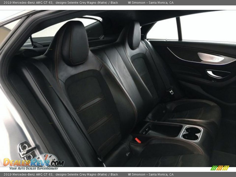 Rear Seat of 2019 Mercedes-Benz AMG GT 63 Photo #13