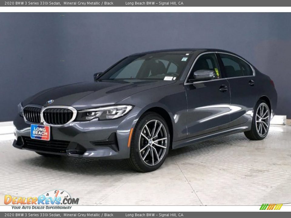 2020 BMW 3 Series 330i Sedan Mineral Grey Metallic / Black Photo #12