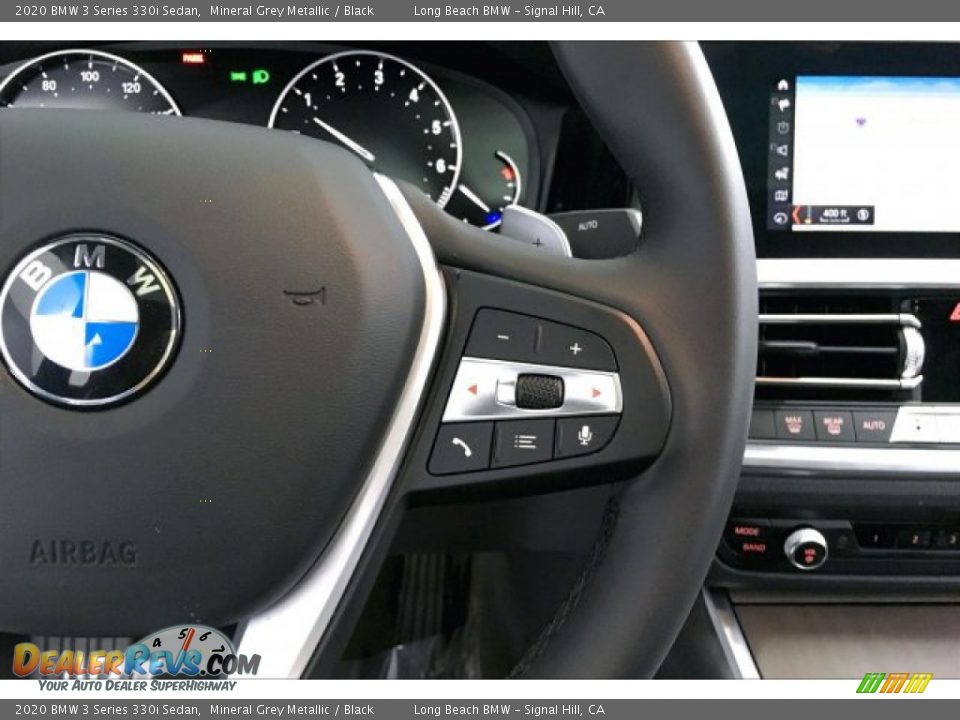 2020 BMW 3 Series 330i Sedan Mineral Grey Metallic / Black Photo #15