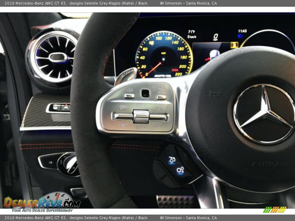 2019 Mercedes-Benz AMG GT 63 Steering Wheel Photo #18