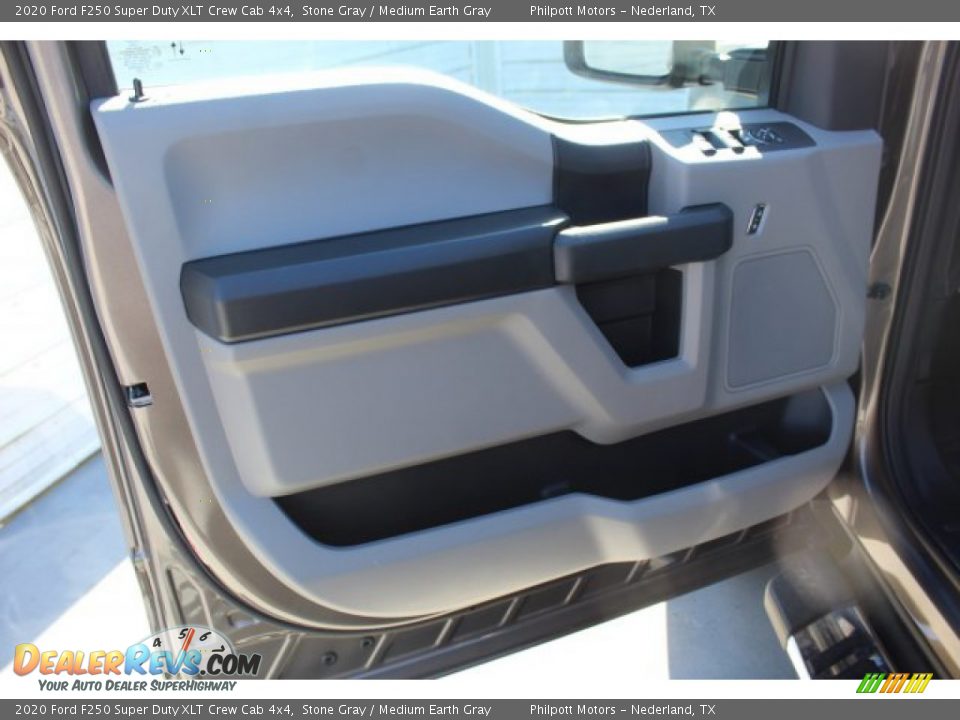2020 Ford F250 Super Duty XLT Crew Cab 4x4 Stone Gray / Medium Earth Gray Photo #9