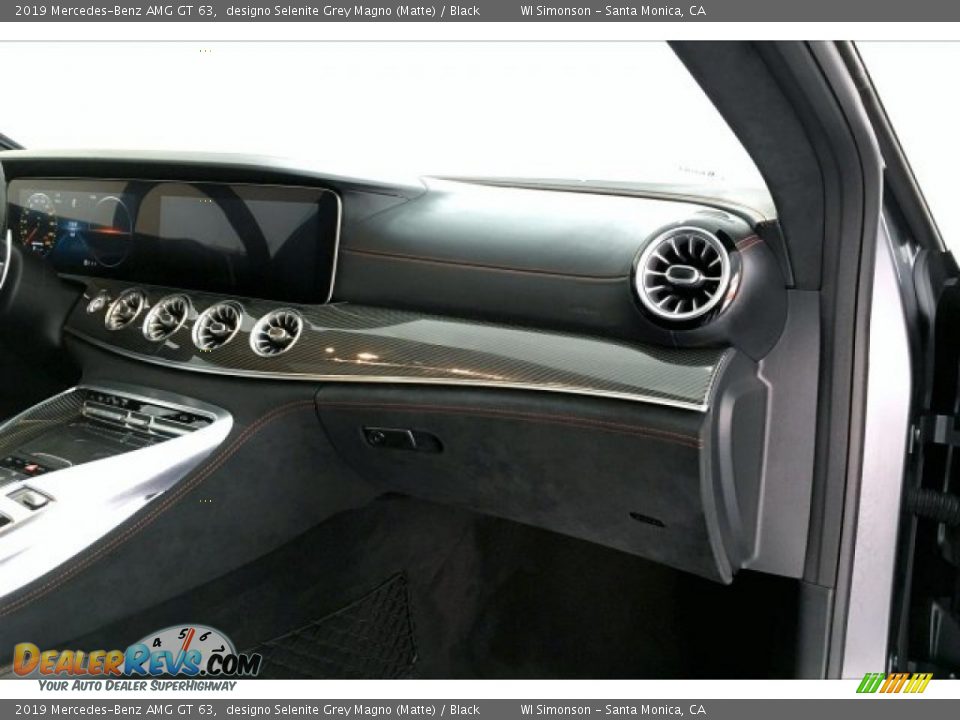 2019 Mercedes-Benz AMG GT 63 designo Selenite Grey Magno (Matte) / Black Photo #28