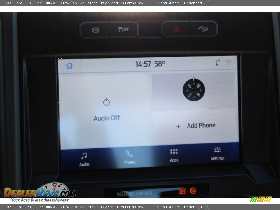 2020 Ford F250 Super Duty XLT Crew Cab 4x4 Stone Gray / Medium Earth Gray Photo #15