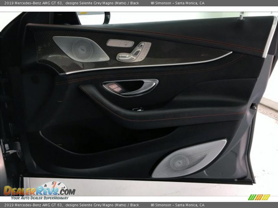 2019 Mercedes-Benz AMG GT 63 designo Selenite Grey Magno (Matte) / Black Photo #30