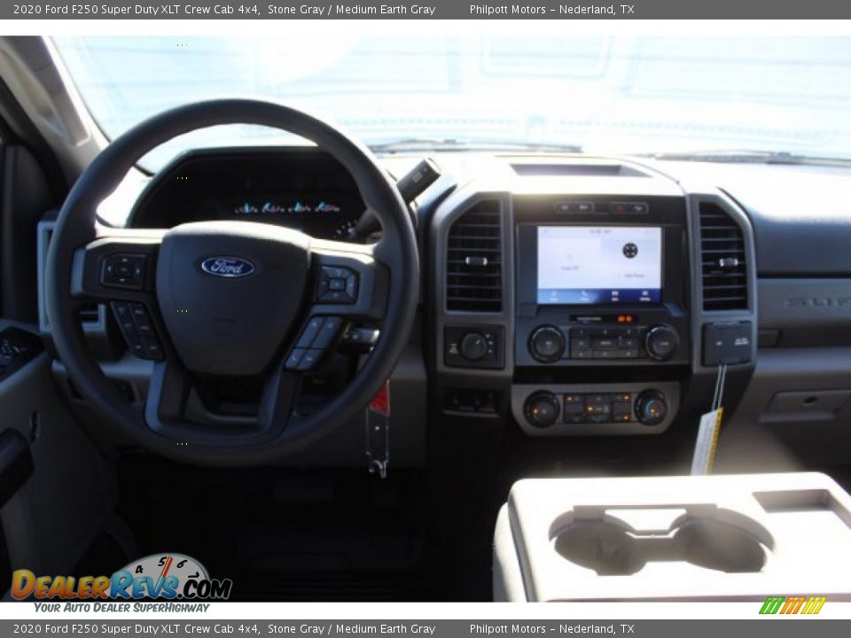 2020 Ford F250 Super Duty XLT Crew Cab 4x4 Stone Gray / Medium Earth Gray Photo #20