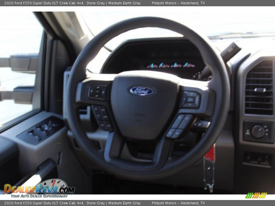 2020 Ford F250 Super Duty XLT Crew Cab 4x4 Stone Gray / Medium Earth Gray Photo #21