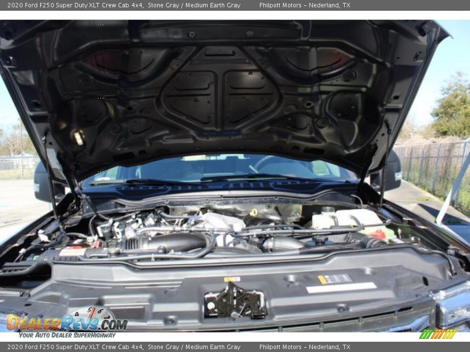 2020 Ford F250 Super Duty XLT Crew Cab 4x4 Stone Gray / Medium Earth Gray Photo #23