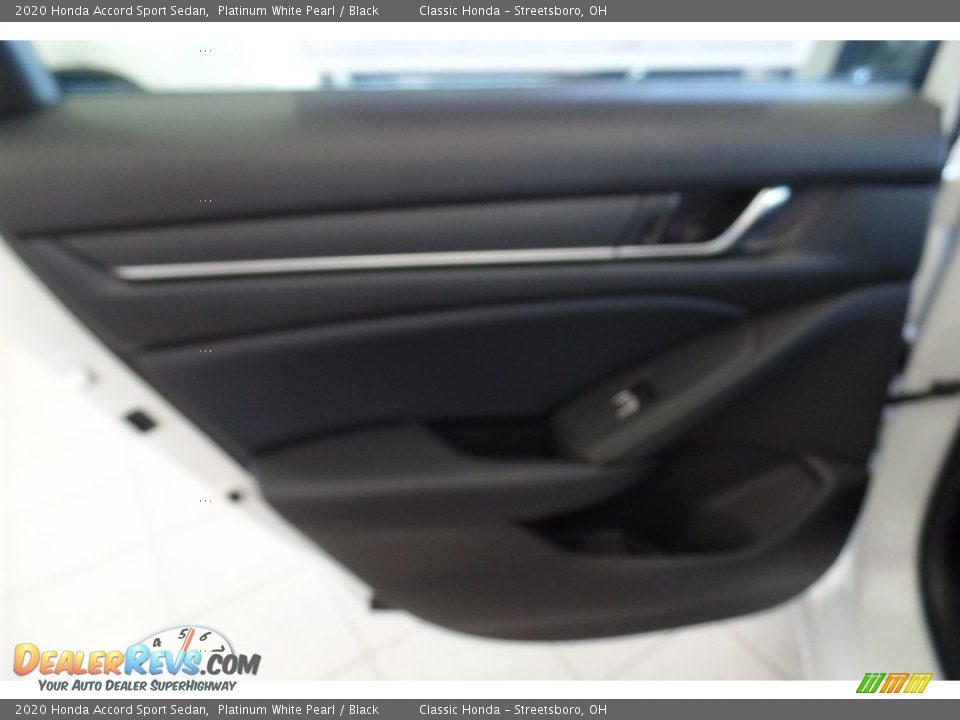 2020 Honda Accord Sport Sedan Platinum White Pearl / Black Photo #10