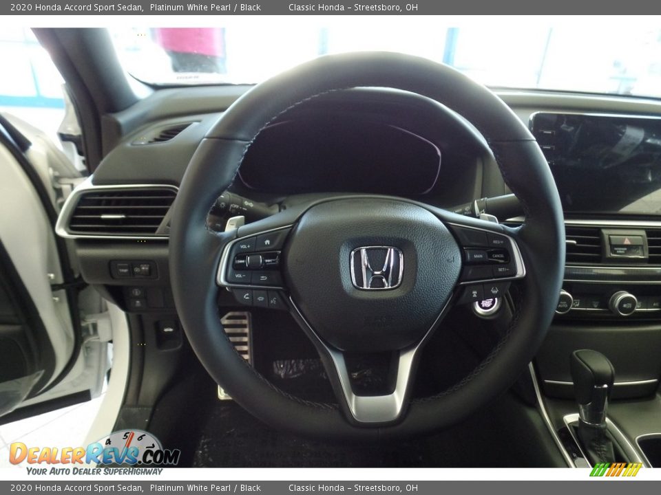 2020 Honda Accord Sport Sedan Platinum White Pearl / Black Photo #14
