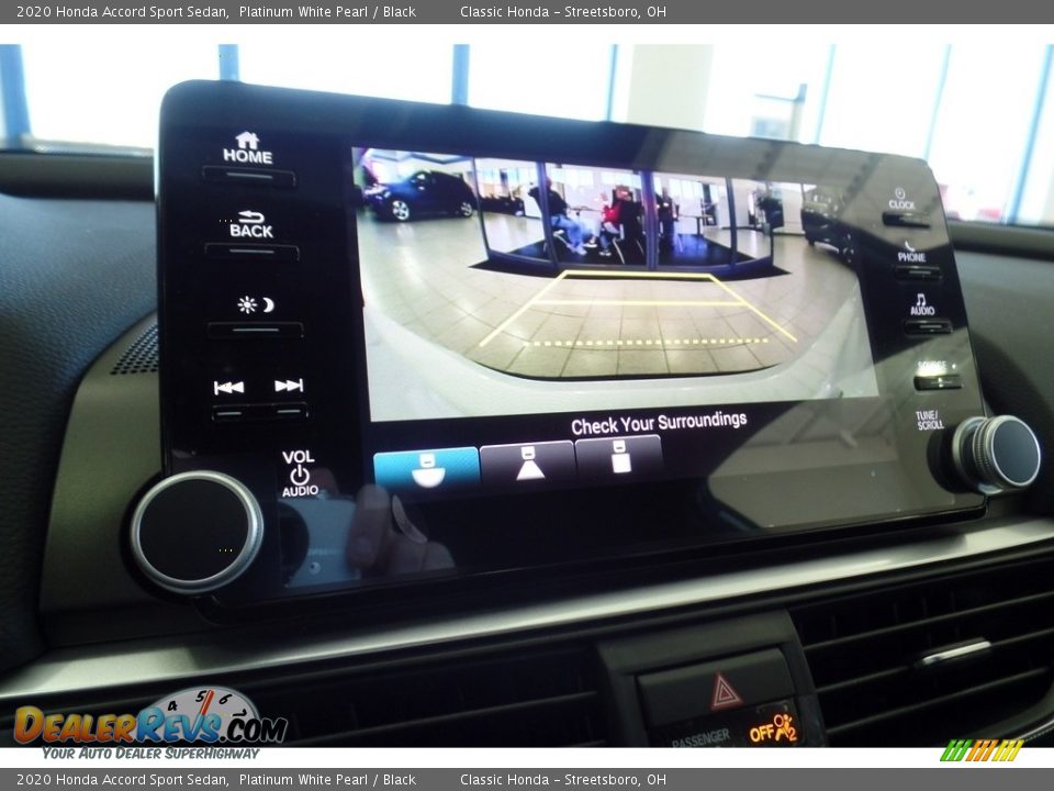 2020 Honda Accord Sport Sedan Platinum White Pearl / Black Photo #16