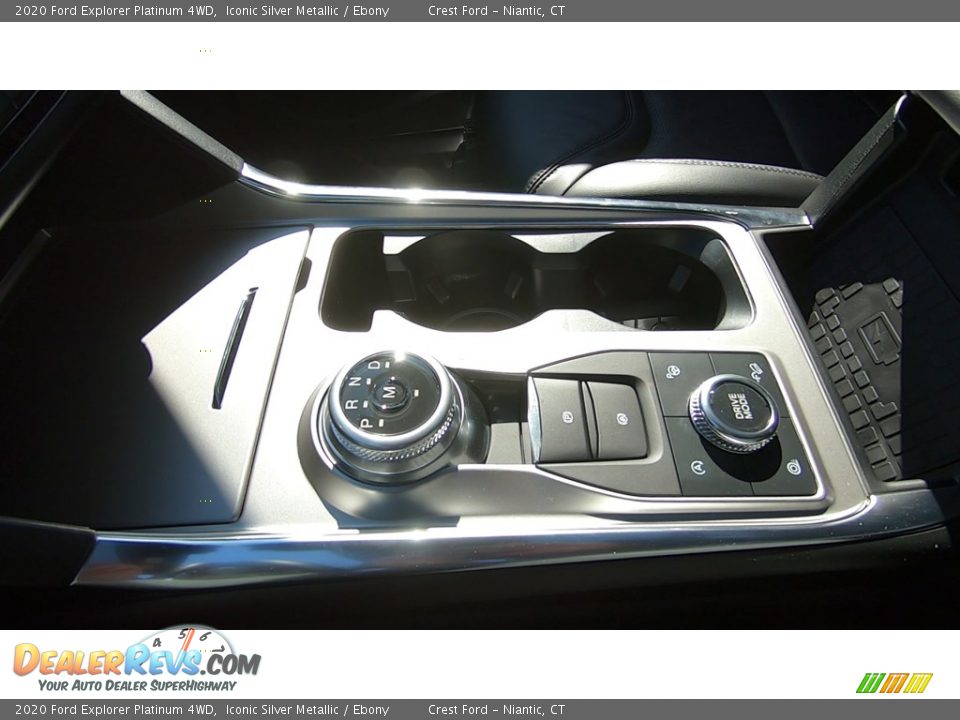 2020 Ford Explorer Platinum 4WD Iconic Silver Metallic / Ebony Photo #16