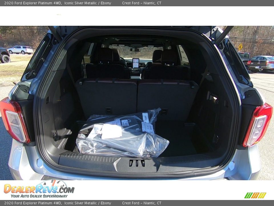 2020 Ford Explorer Platinum 4WD Iconic Silver Metallic / Ebony Photo #21
