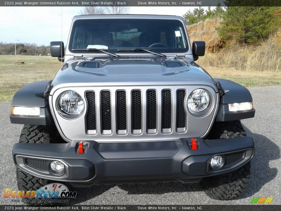 2020 Jeep Wrangler Unlimited Rubicon 4x4 Billet Silver Metallic / Black Photo #4