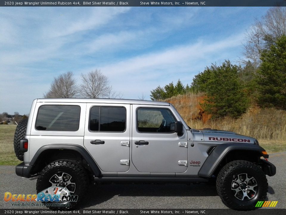 Billet Silver Metallic 2020 Jeep Wrangler Unlimited Rubicon 4x4 Photo #6