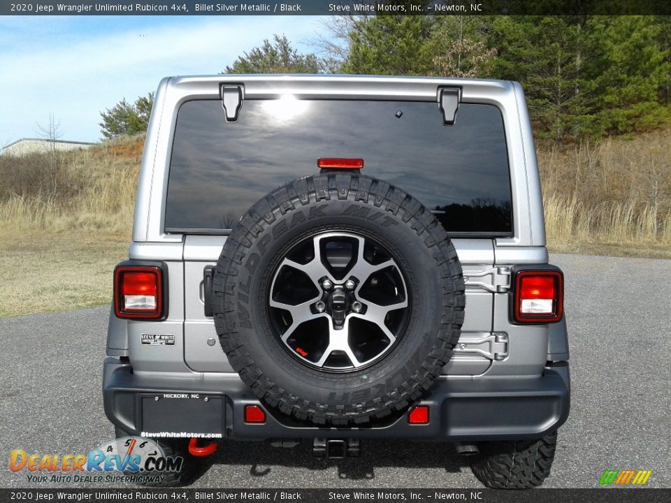 2020 Jeep Wrangler Unlimited Rubicon 4x4 Billet Silver Metallic / Black Photo #8