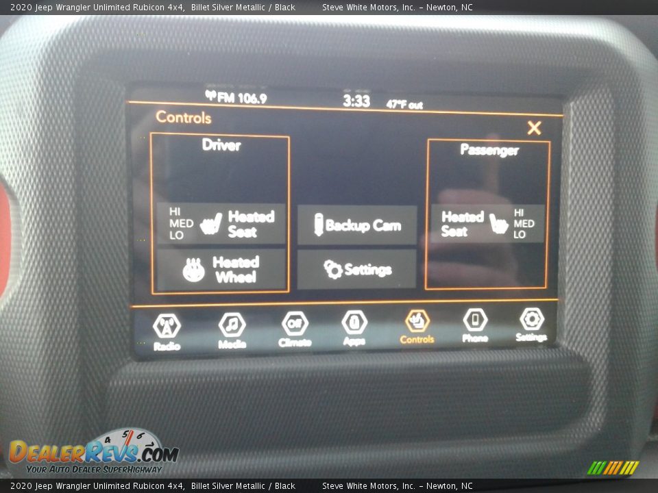 2020 Jeep Wrangler Unlimited Rubicon 4x4 Billet Silver Metallic / Black Photo #24