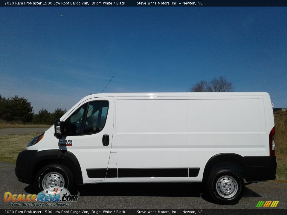 2020 Ram ProMaster 1500 Low Roof Cargo Van Bright White / Black Photo #1