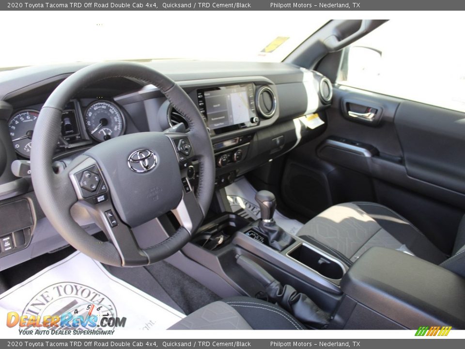 2020 Toyota Tacoma TRD Off Road Double Cab 4x4 Quicksand / TRD Cement/Black Photo #10