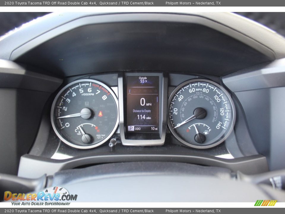 2020 Toyota Tacoma TRD Off Road Double Cab 4x4 Quicksand / TRD Cement/Black Photo #14